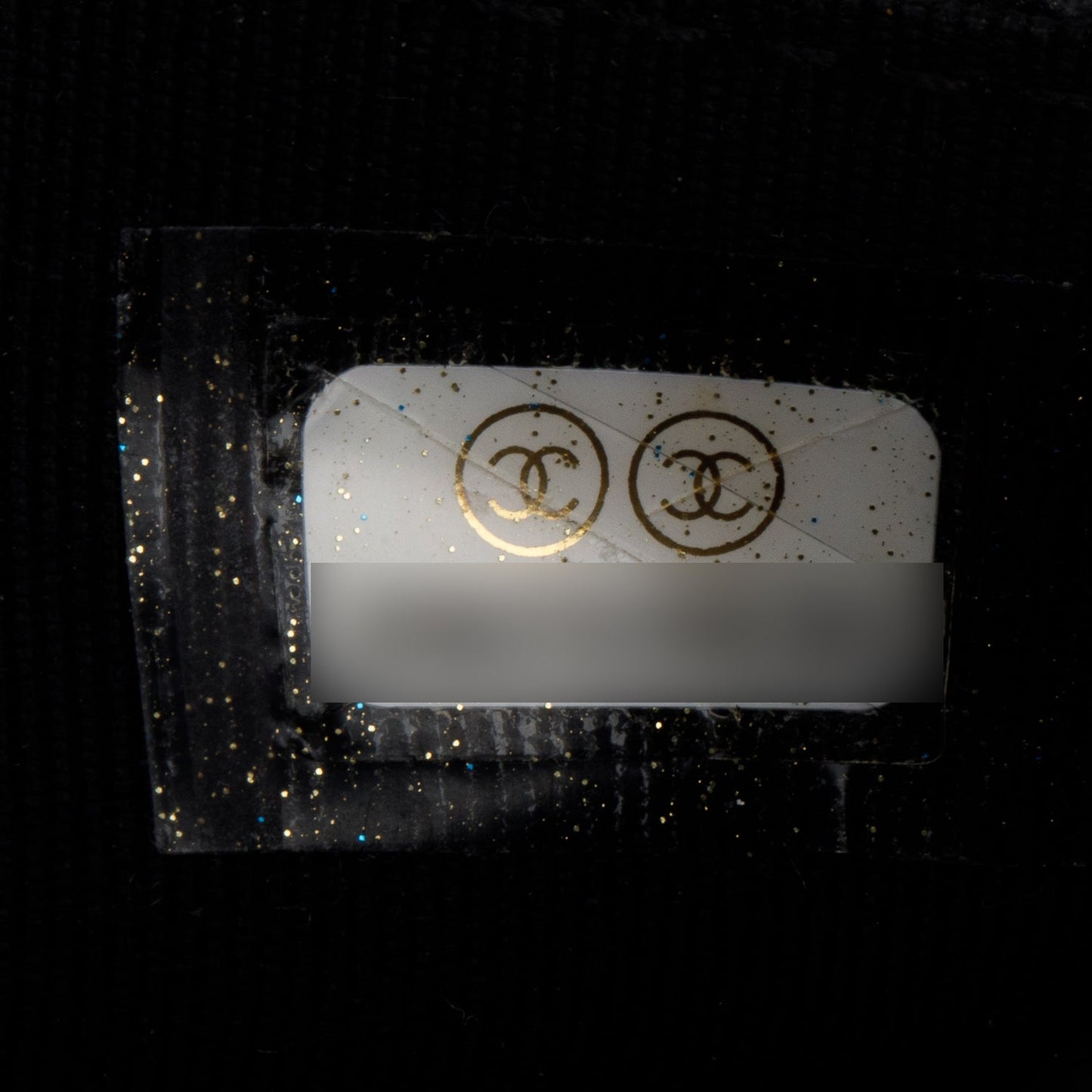 Chanel Black Quilted Caviar Leather Classic Wallet on Chain