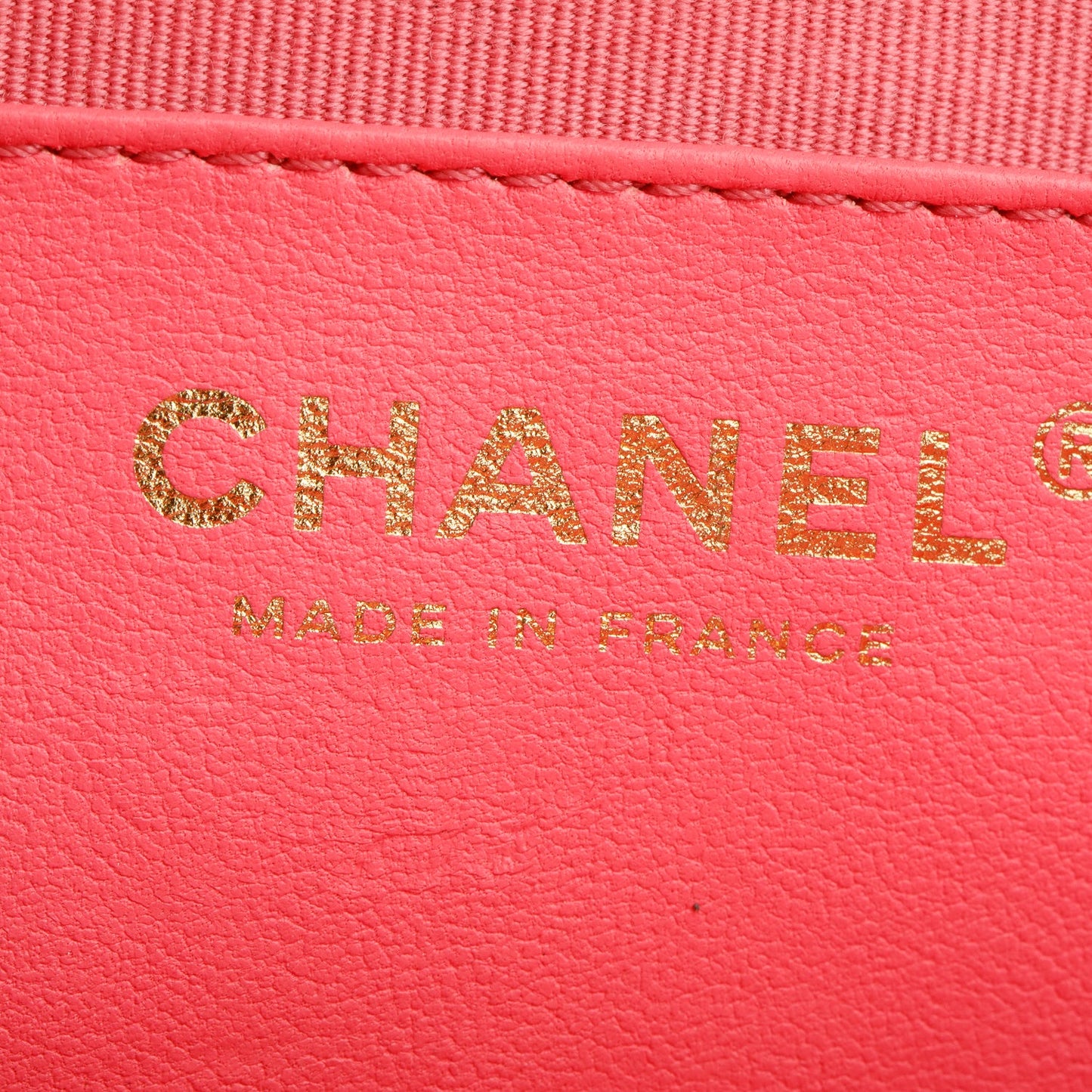 Chanel Pink Lambskin Leather CC In Love Heart Bag
