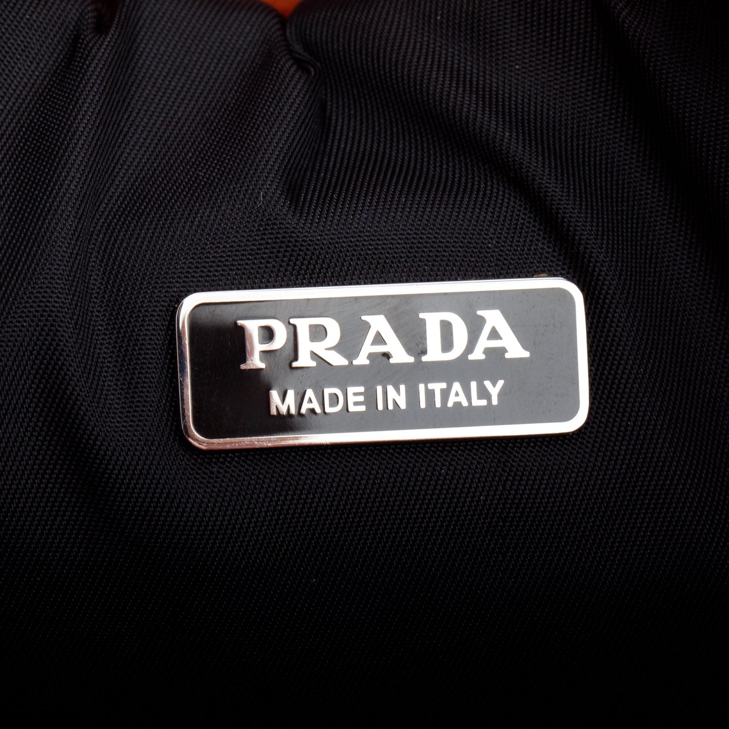 Prada Red Tessuto Nylon Cargo Pocket Bucket Bag