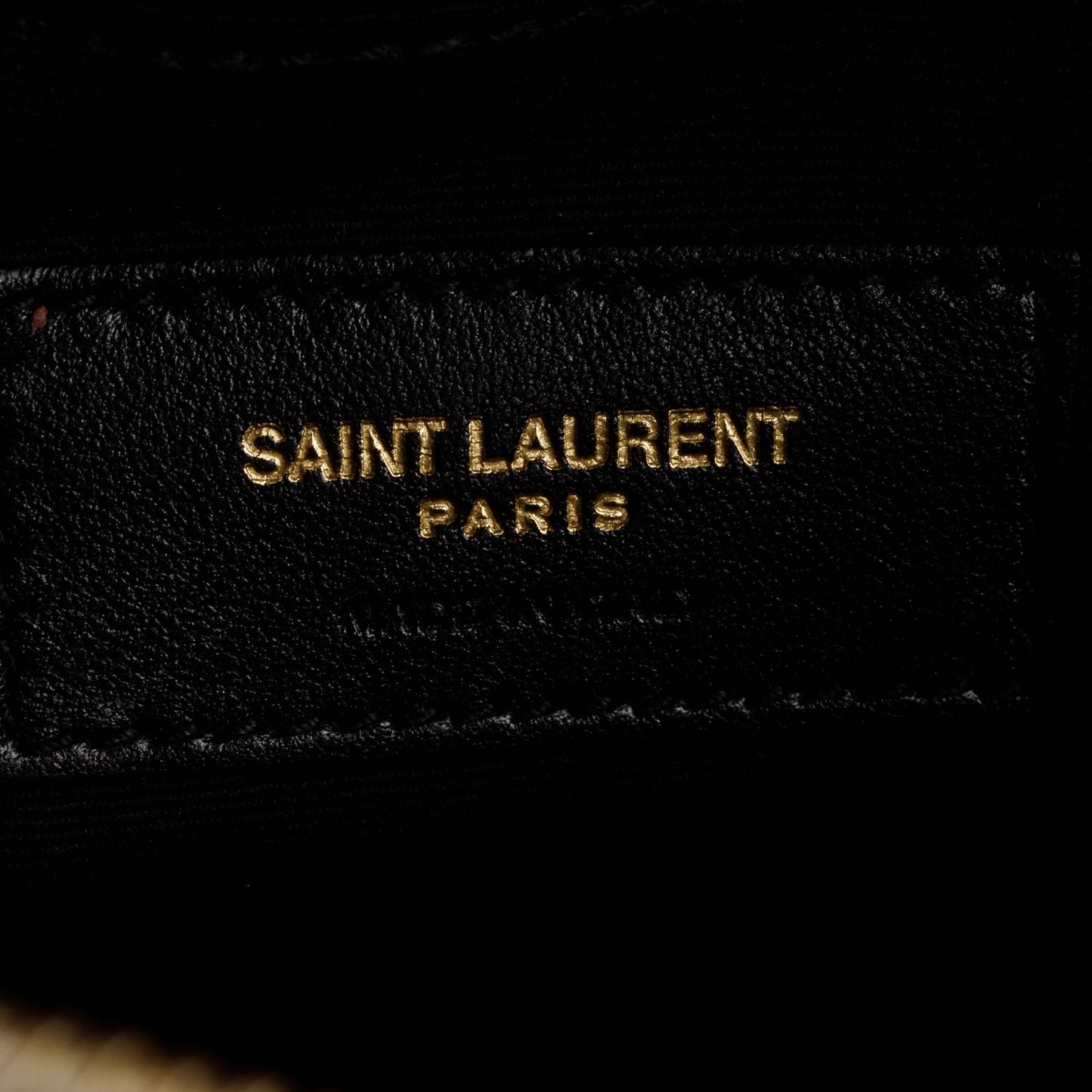 Saint Laurent 2020 White Chevron Leather Lou Camera Belt Bag
