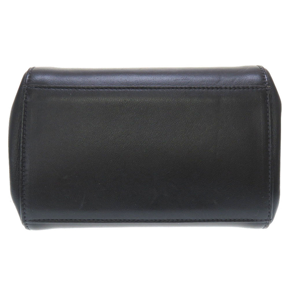 CHANEL Shoulder Bag lambskin black 2.55 chocolate bar Women
