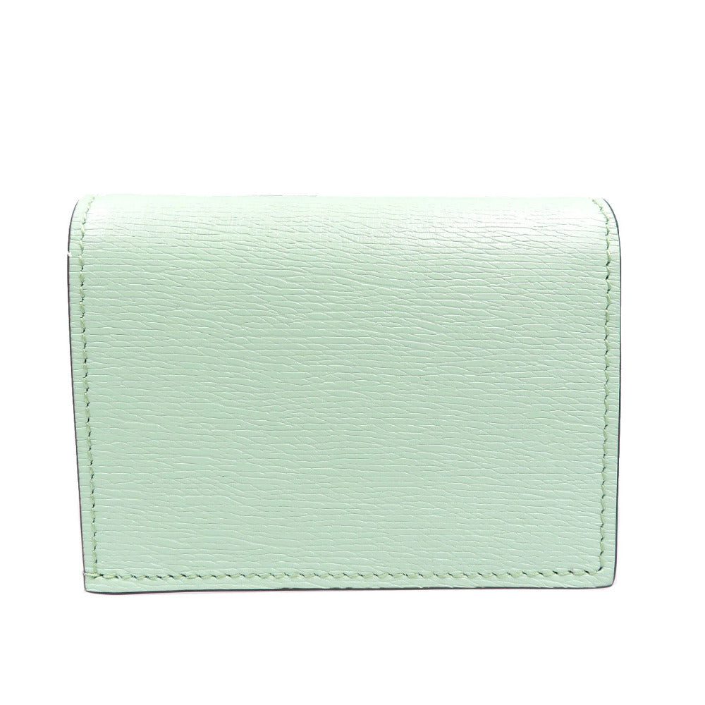 GUCCI Bifold Wallet 701009 leather Emerald Bananya Women