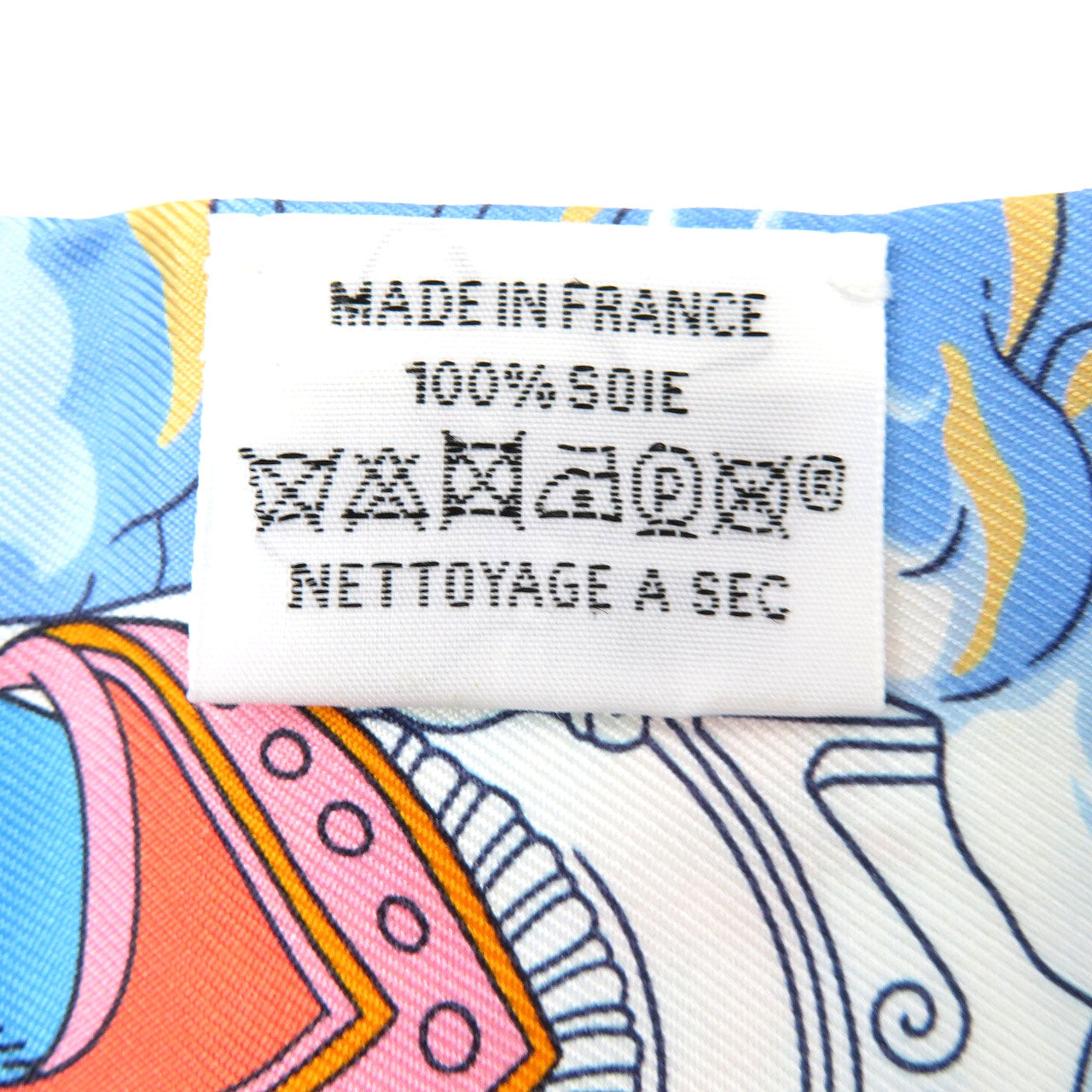 HERMES scarf silk Marin Twilly Women