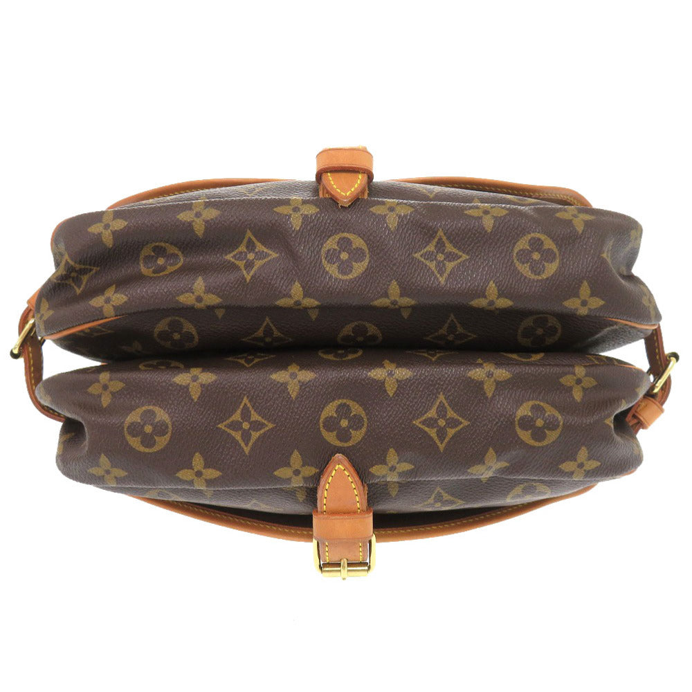 LOUIS VUITTON Shoulder Bag M42256 Monogram canvas Brown Monogram Saumur 30 Women