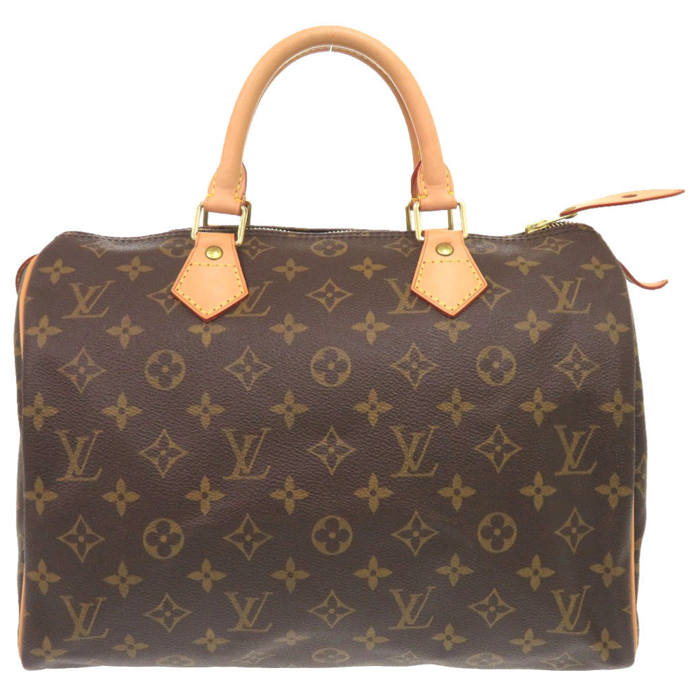 LOUIS VUITTON Handbag M41526 Monogram canvas Brown Monogram Speedy 30