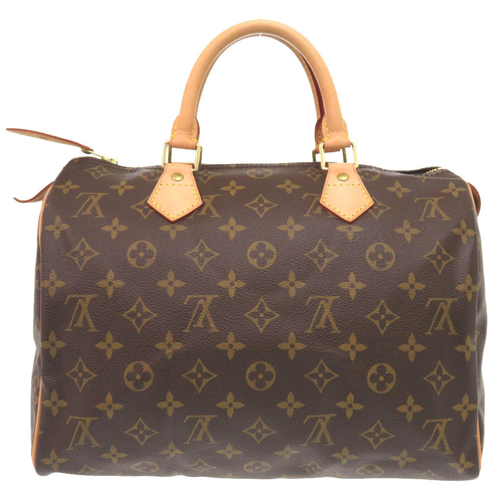 LOUIS VUITTON Handbag M41526 Monogram canvas Brown Monogram Speedy 30