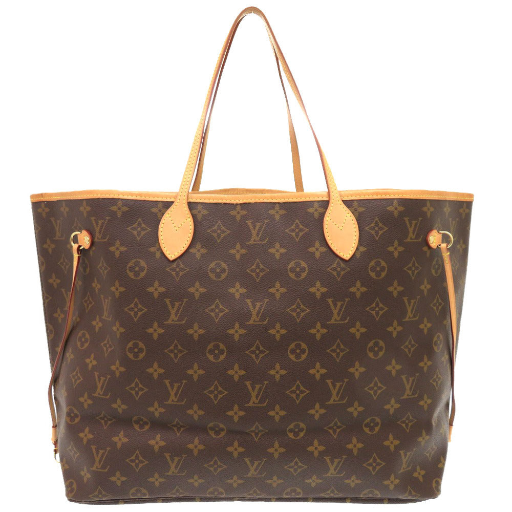 LOUIS VUITTON Tote Bag M40157 Monogram canvas Brown Monogram Neverfull GM