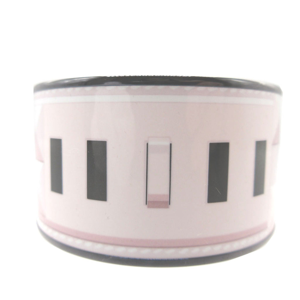 HERMES Bangle metal pink bracelet Enamel bangle TGM unisex(Unisex)