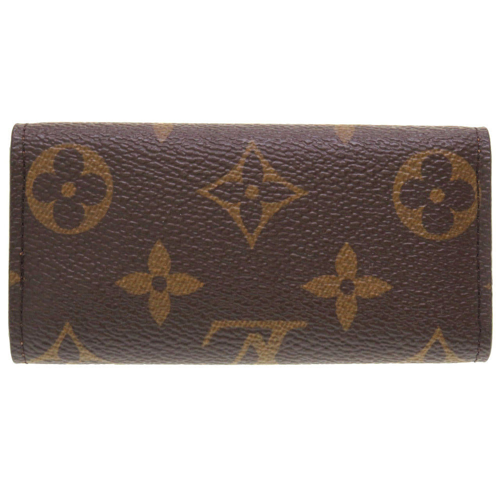 LOUIS VUITTON Key case Key holder  M69517 Monogram canvas Brown 4 hooks Monogram Multicles4 Women