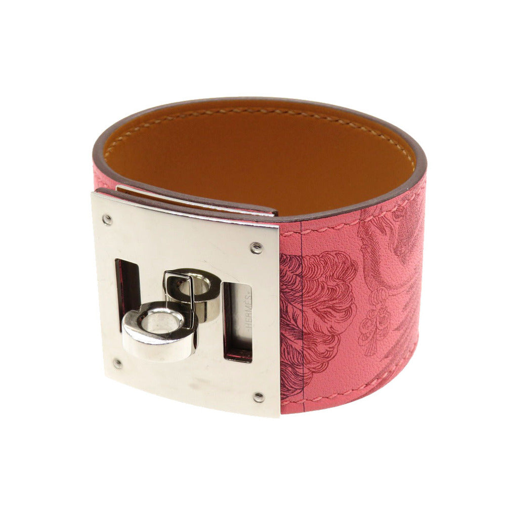 HERMES bracelet Vaux Swift Rose azare kelly dog tattoo Women
