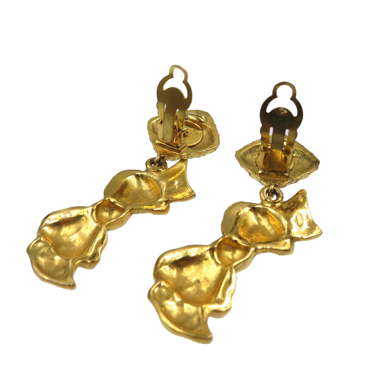 CHANEL Earring metal gold Women