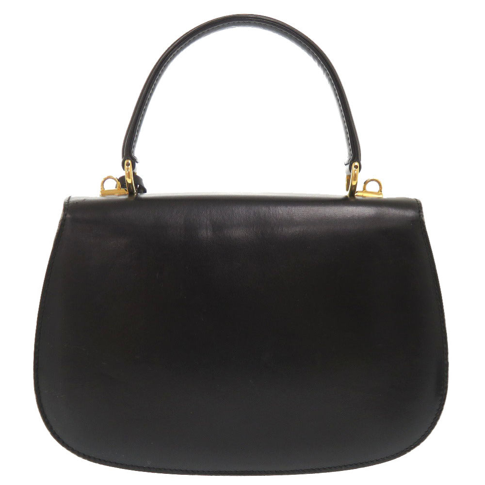 GUCCI Handbag 000 46 0210 leather black Lady Rock Vintage Women