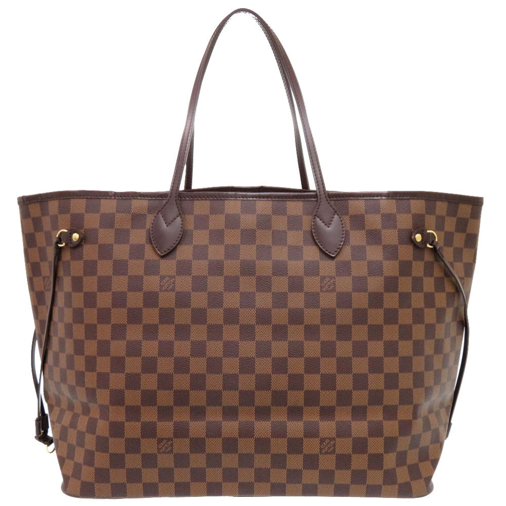 LOUIS VUITTON Tote Bag N51106 Damier canvas Brown Damier Ebene Neverfull GM