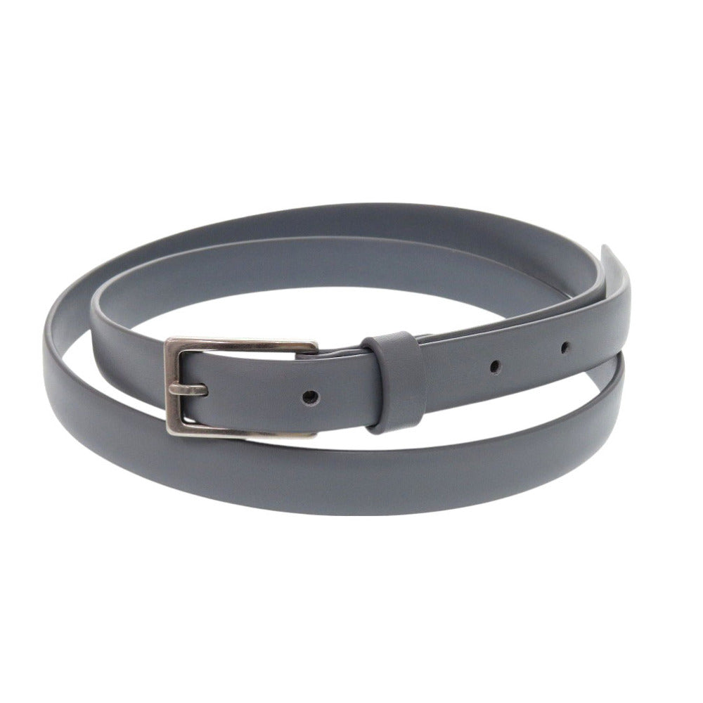 BOTTEGAVENETA belt 657167 leather gray mens 100cm