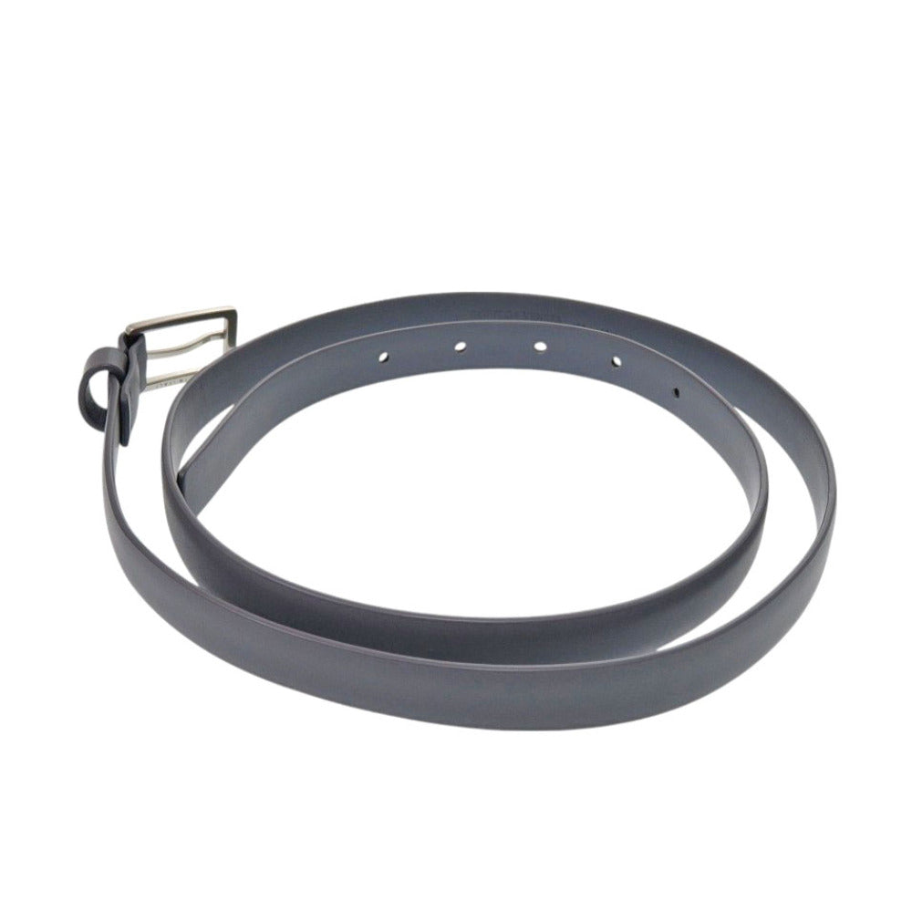 BOTTEGAVENETA belt 657167 leather gray mens 100cm