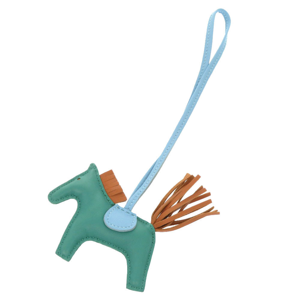 HERMES key ring Anyo Miro Vervelon Rodeo PM charm Women