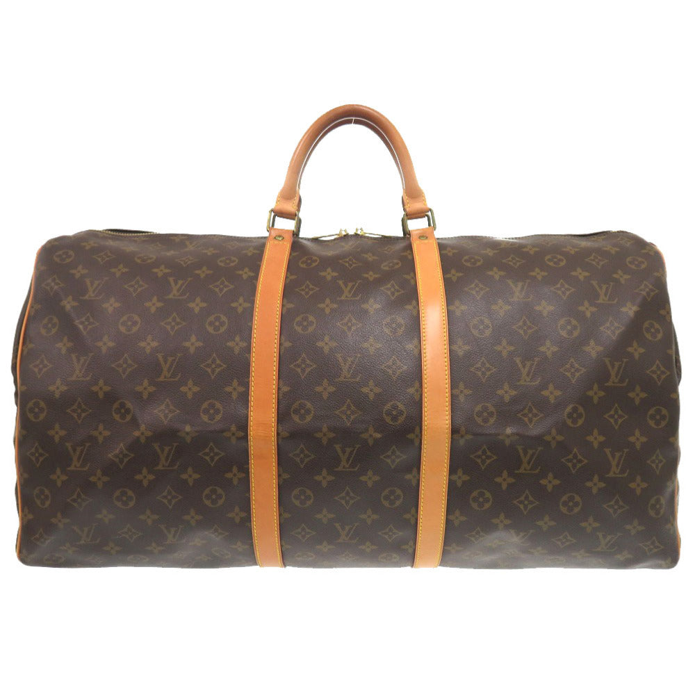 LOUIS VUITTON Boston Duffel bag M41422 Monogram canvas Brown Monogram Keepall 60