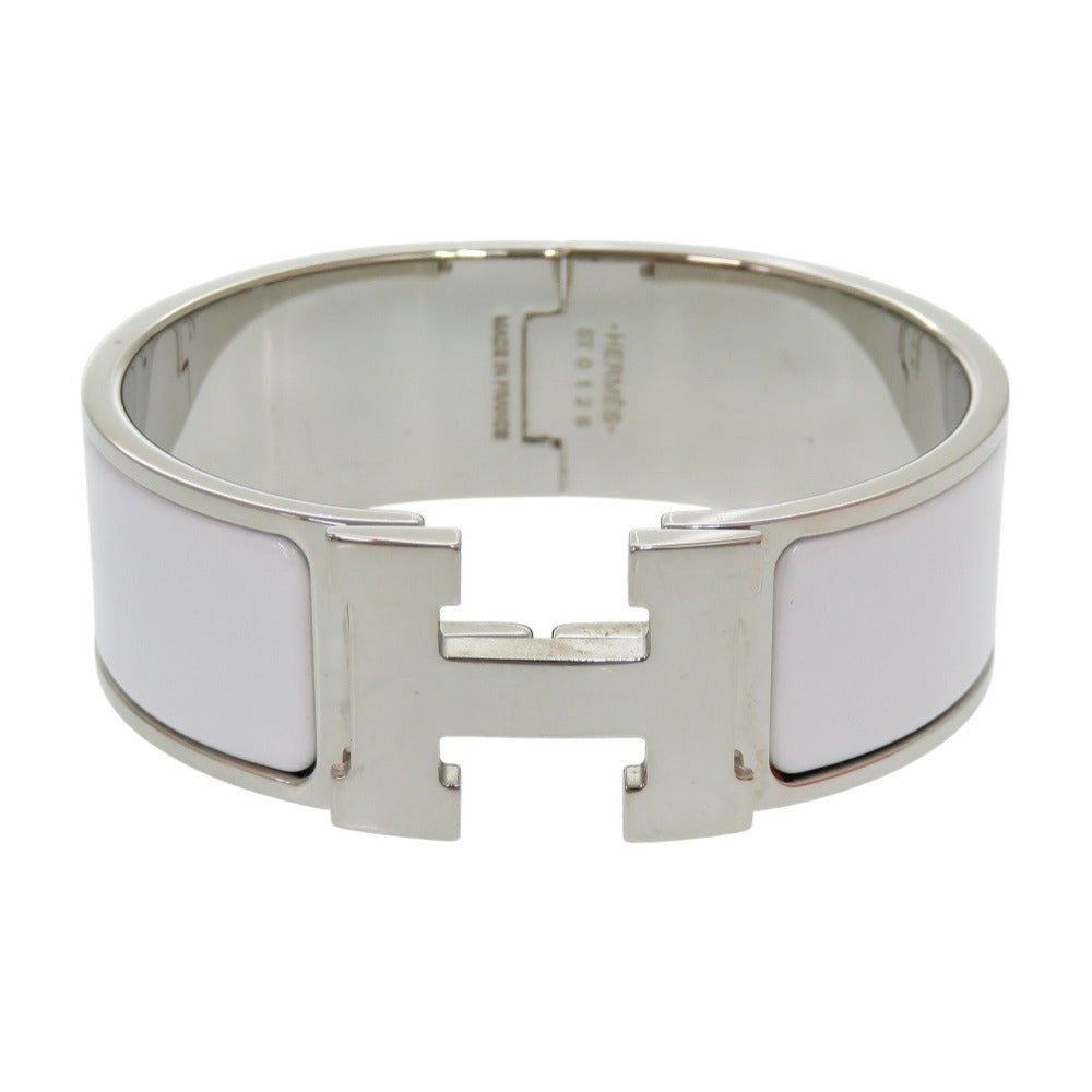 HERMES Bangle metal white clicclacGM