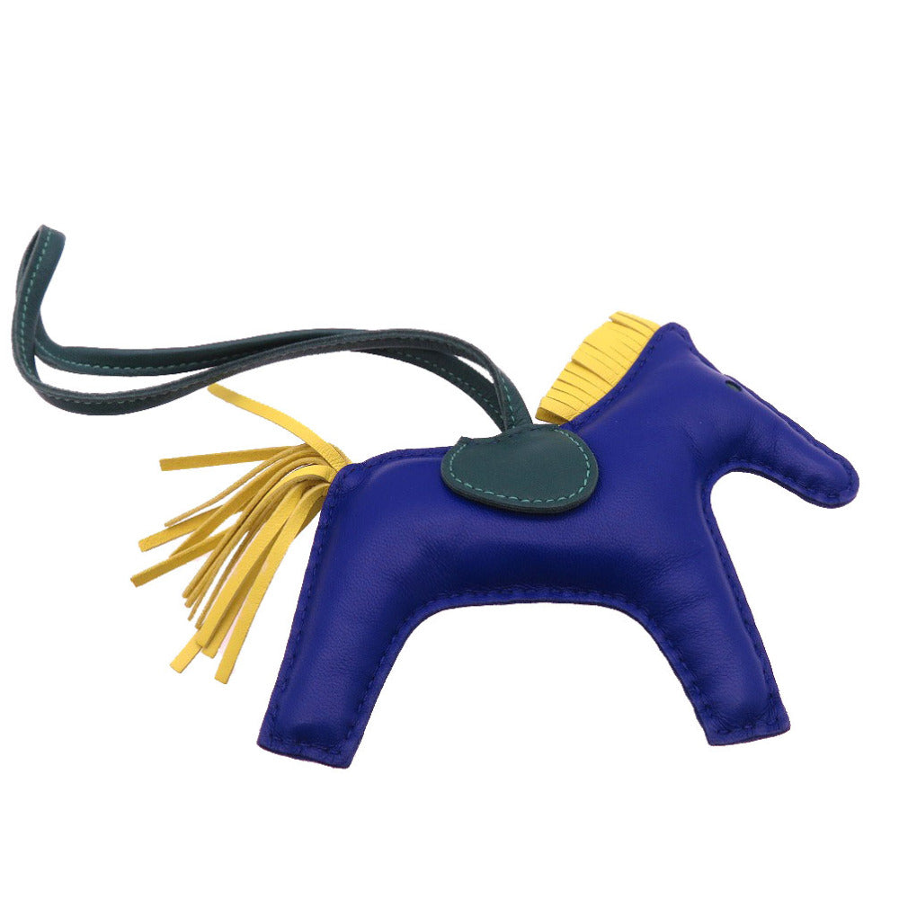 HERMES key ring Anyo Miro Blue Electric Rodeo MM charm Women