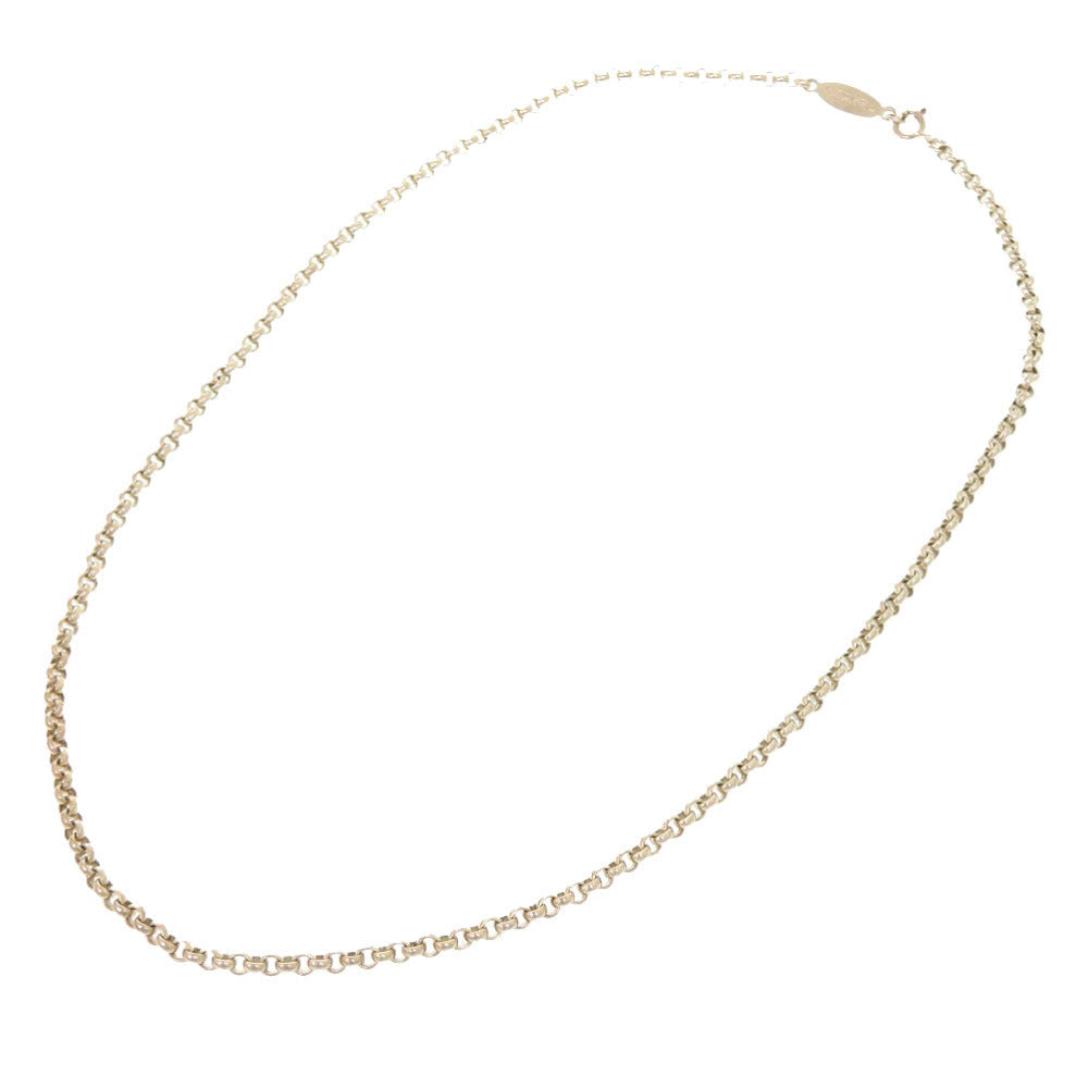 HERMES Necklace Silver925 Silver Vintage Chain Necklace