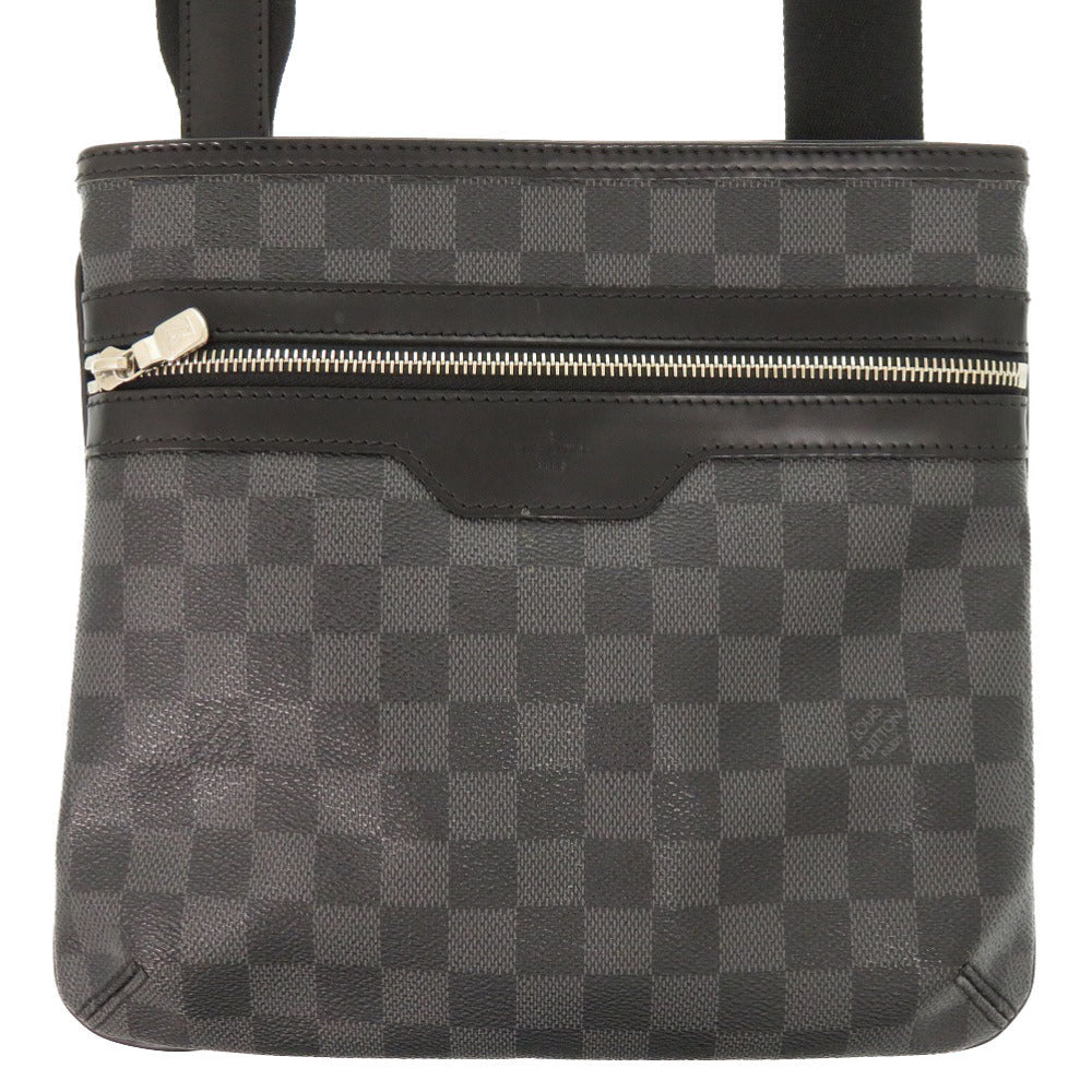 LOUIS VUITTON Shoulder Bag N58028 Damier Grafitto Canvas gray Damier Graphite Tomas Women