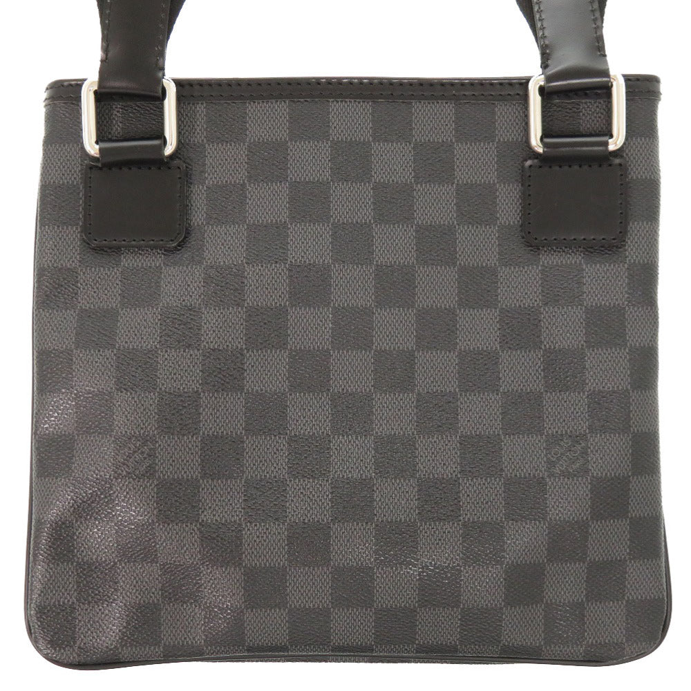LOUIS VUITTON Shoulder Bag N58028 Damier Grafitto Canvas gray Damier Graphite Tomas Women