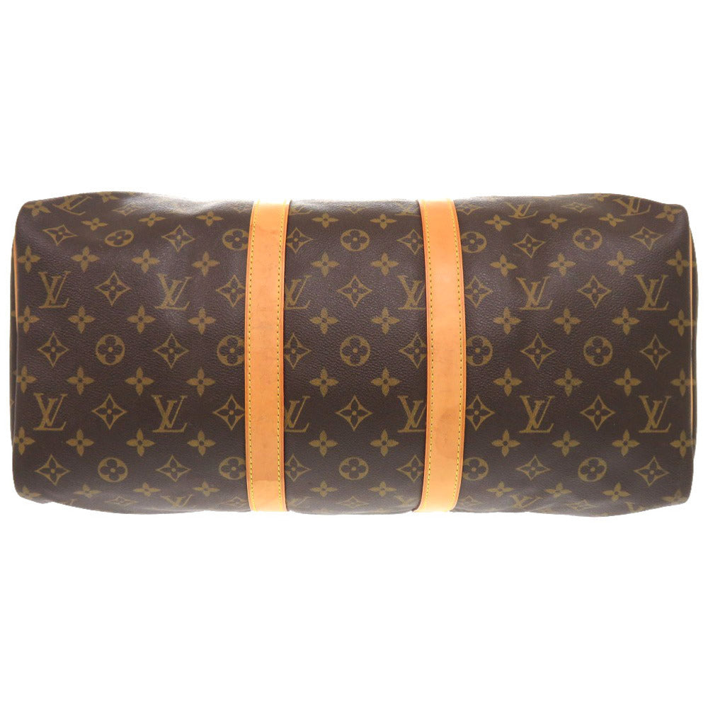 LOUIS VUITTON Boston Duffel bag M41428 Monogram canvas Brown Monogram Keepall 45