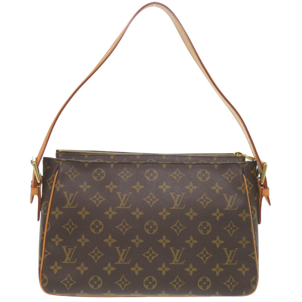 LOUIS VUITTON Shoulder Bag M51163  Monogram canvas Brown Monogram Vivasite GM