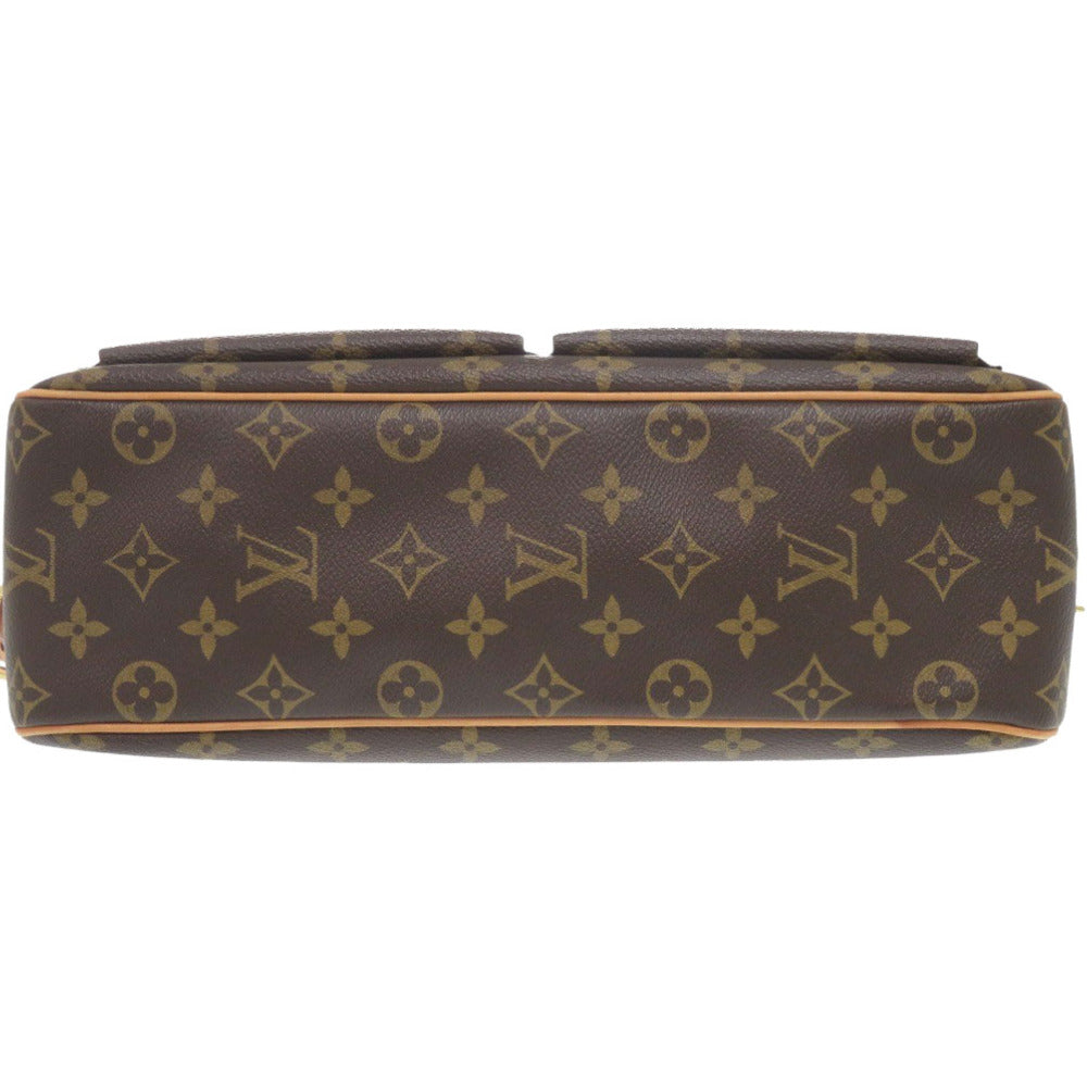 LOUIS VUITTON Shoulder Bag M51163  Monogram canvas Brown Monogram Vivasite GM