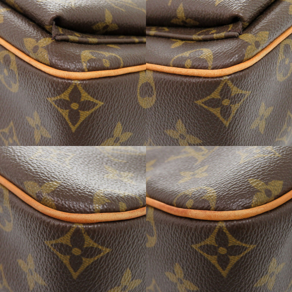 LOUIS VUITTON Shoulder Bag M51163  Monogram canvas Brown Monogram Vivasite GM