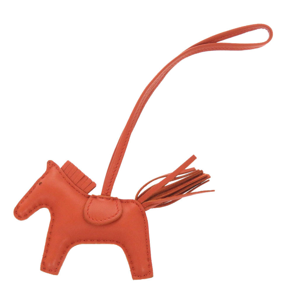 HERMES key ring Anjou Miro, Anjou Miro Carnelian Rodeo PM Women