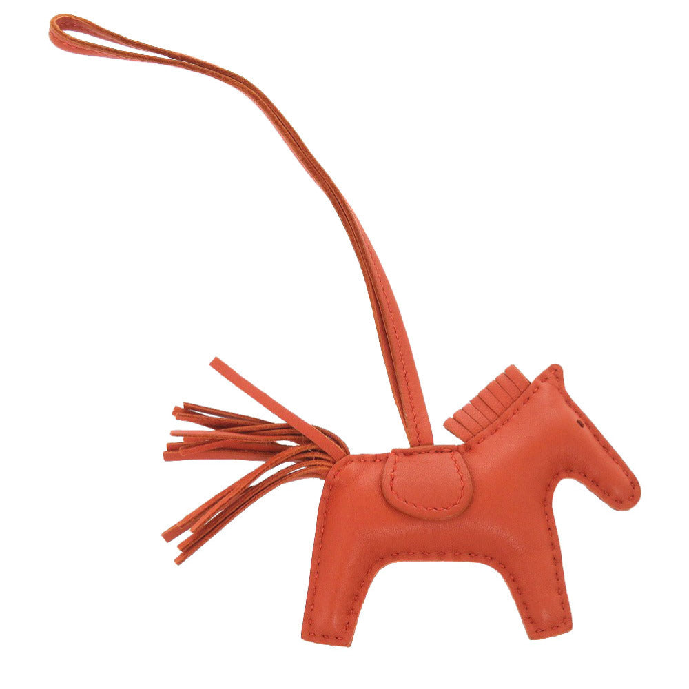 HERMES key ring Anjou Miro, Anjou Miro Carnelian Rodeo PM Women