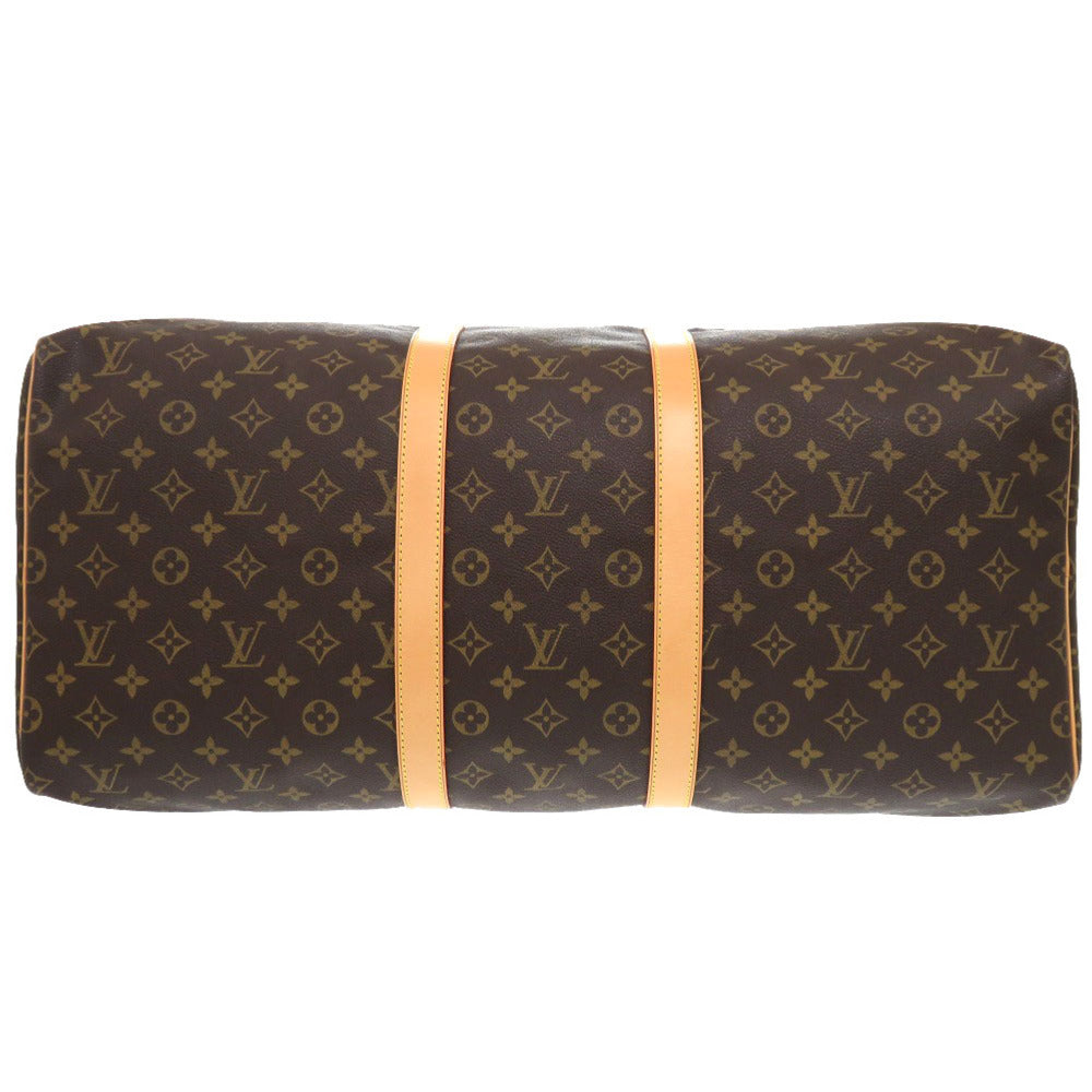 LOUIS VUITTON Boston Duffel bag M41424 Monogram canvas Brown Monogram Keepall 55