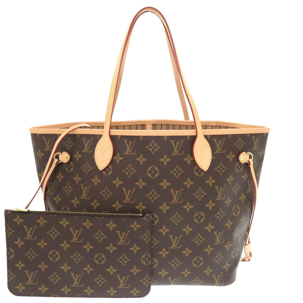 LOUIS VUITTON Tote Bag M40995 Monogram canvas Brown Monogram New Neverfull MM Women