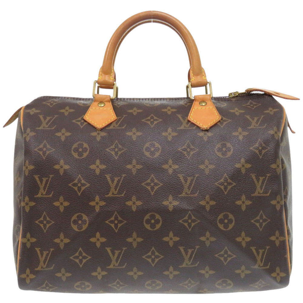 LOUIS VUITTON Handbag M41526 Monogram canvas Brown Monogram Speedy 30
