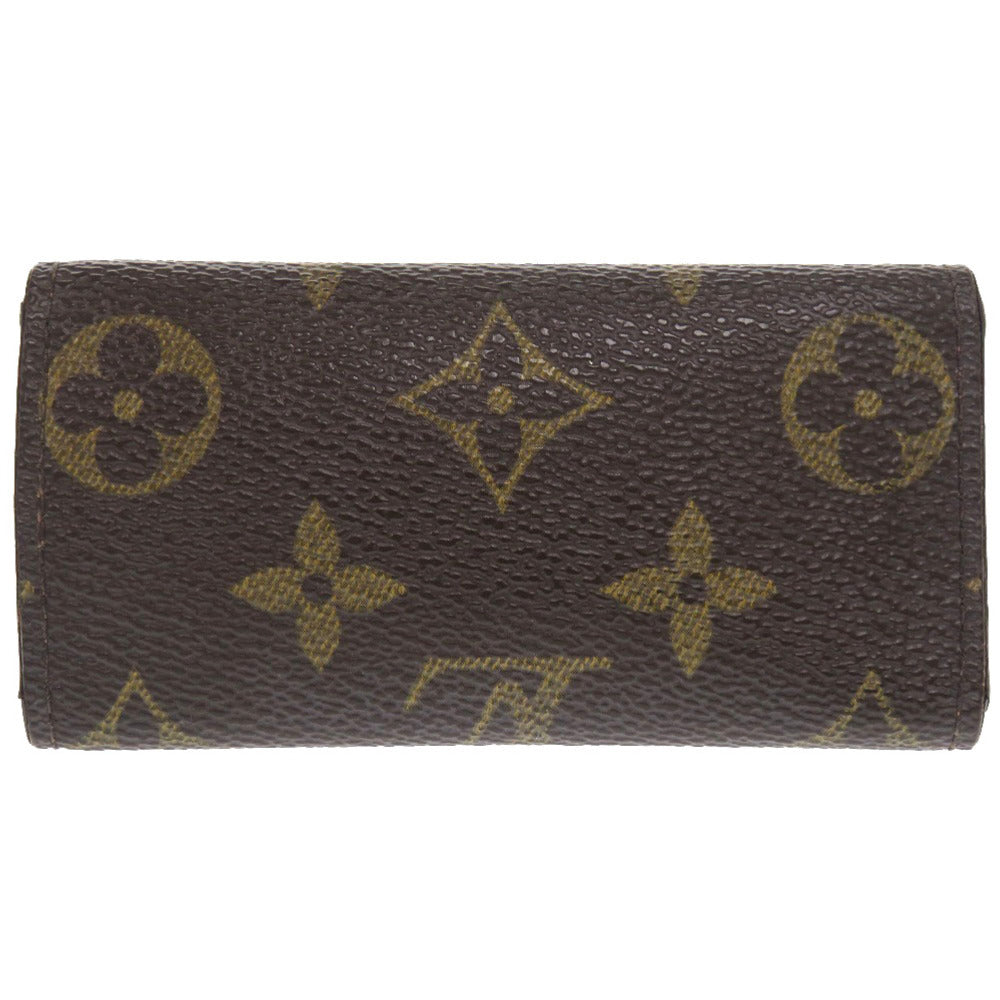 LOUIS VUITTON Key case Key holder  M69517 Monogram canvas Brown Monogram Multicles4 Women
