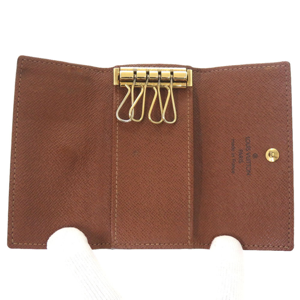 LOUIS VUITTON Key case Key holder  M69517 Monogram canvas Brown Monogram Multicles4 Women
