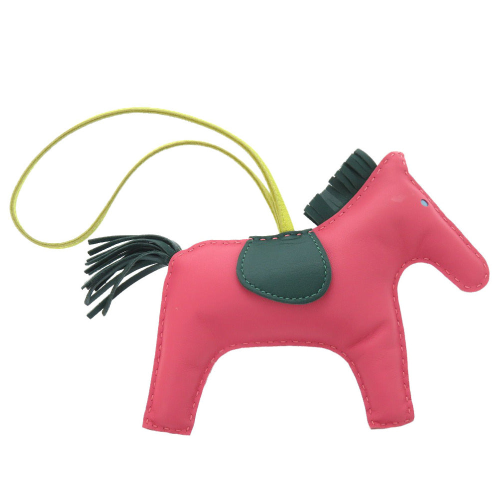 HERMES key ring Anyo Miro Rose azare Rodeo GM Women