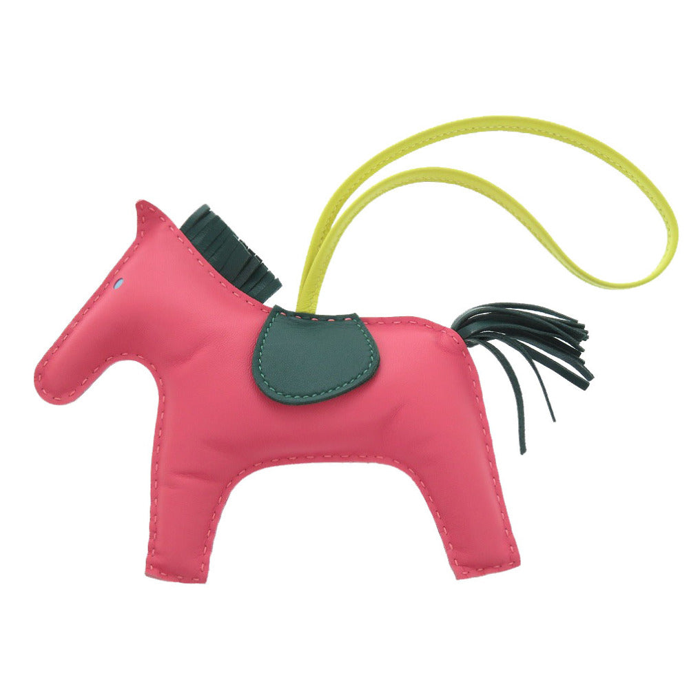 HERMES key ring Anyo Miro Rose azare Rodeo GM Women