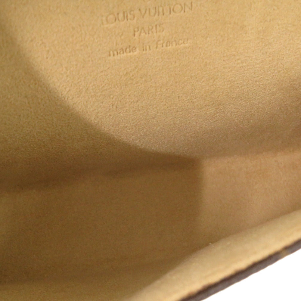 LOUIS VUITTON Waist bag M51855 Monogram canvas Brown Monogram Florentine XS Pochette Women XS