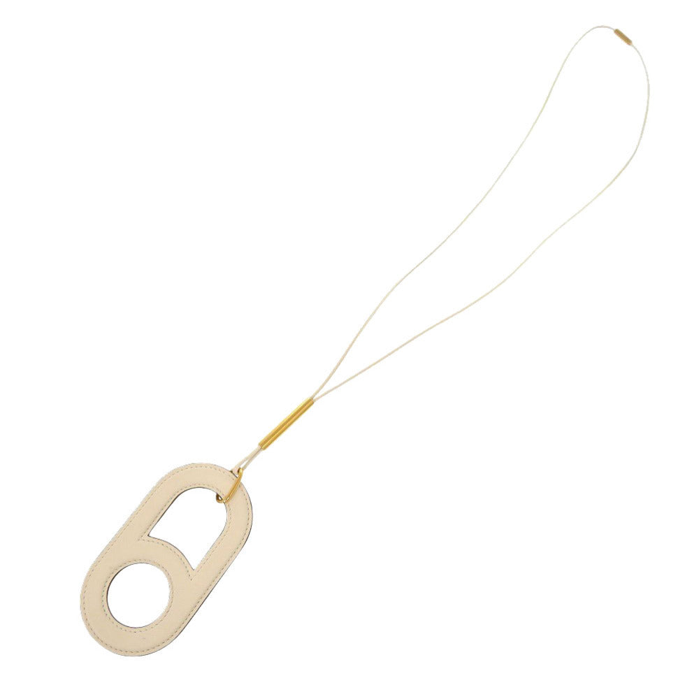 HERMES Necklace Vaux Swift Nata Variations Women