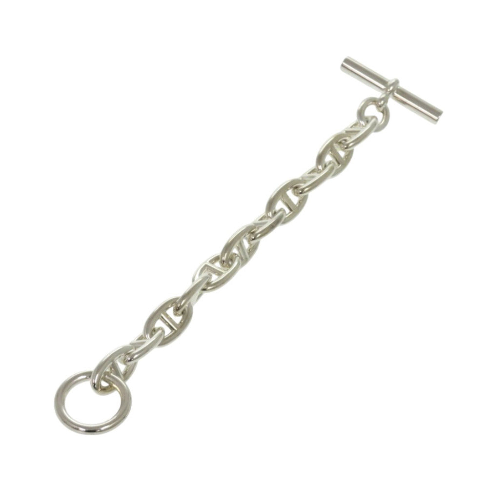 HERMES bracelet Silver925 Silver Chene Dunkle GM 11 frames unisex(Unisex)