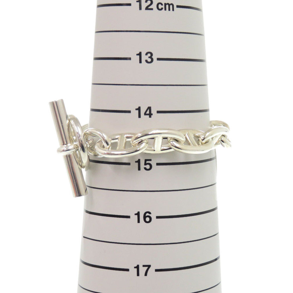 HERMES bracelet Silver925 Silver Chene Dunkle GM 11 frames unisex(Unisex)