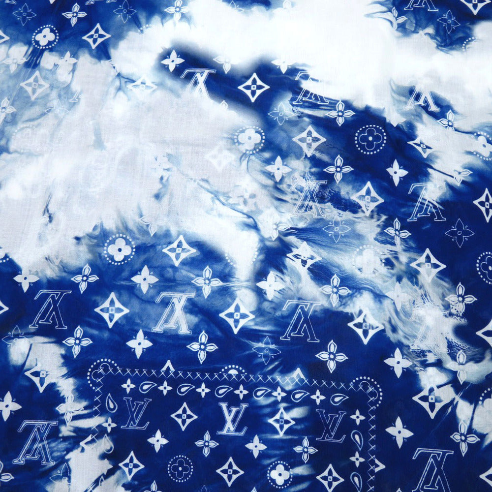 LOUIS VUITTON Stall MP3346 cotton blue Monogram Etol