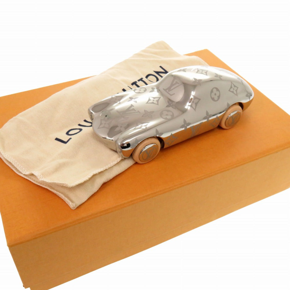 LOUIS VUITTON object GI0304 metal Silver Monogram Press Papier VVV mens