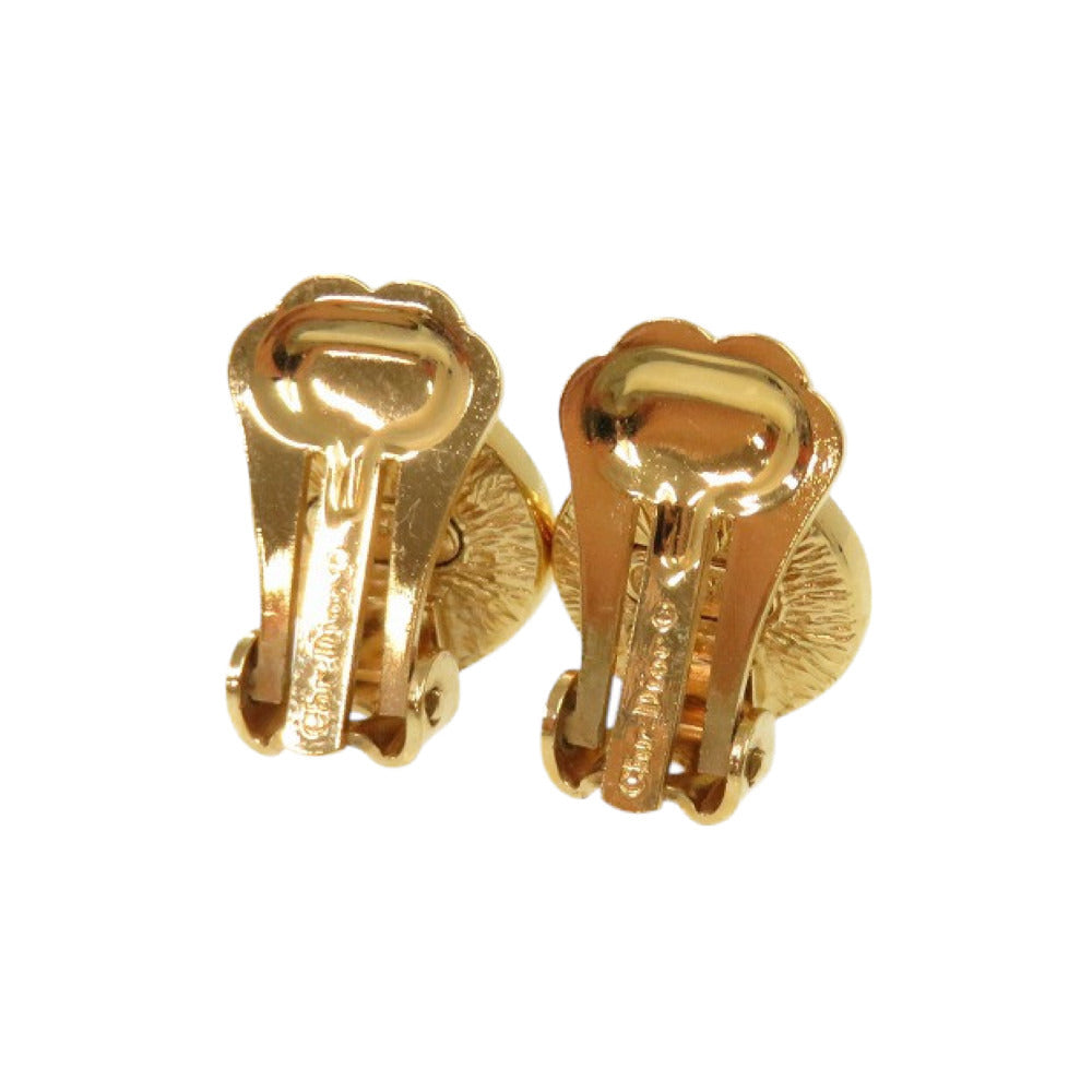 Dior Earring metal gold vintage Women