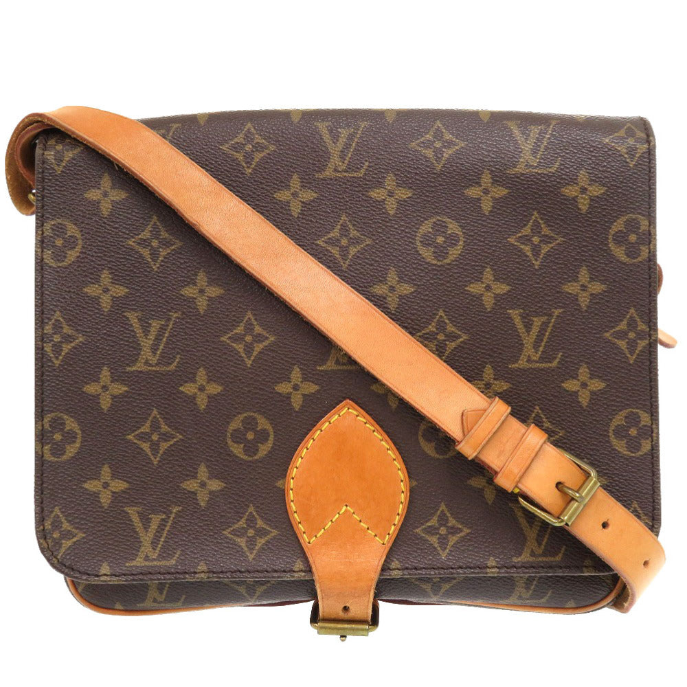 LOUIS VUITTON Shoulder Bag M51252 Monogram canvas Brown Monogram Cartouchiere 26 Women