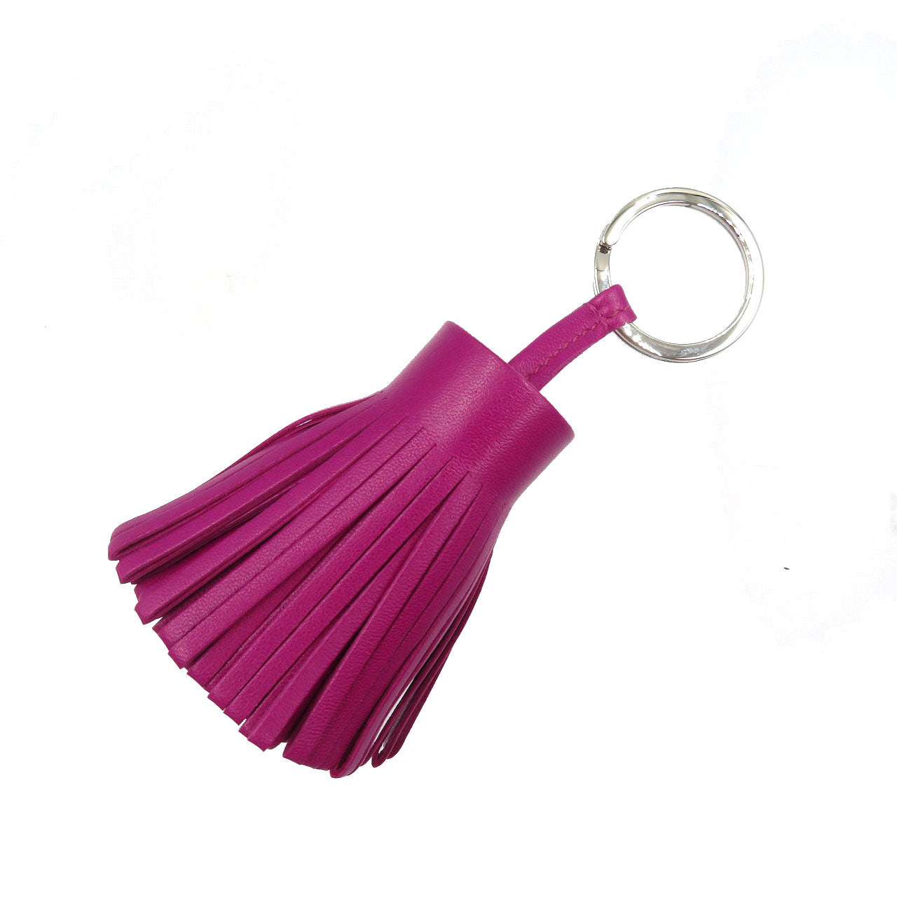HERMES key ring Swift Rose purple Carmen unisex(Unisex)