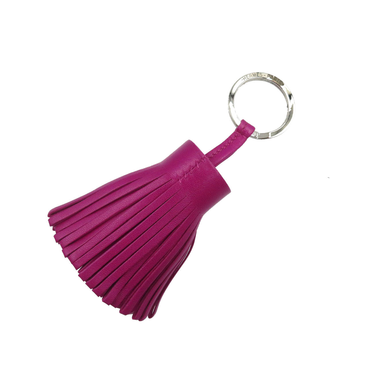 HERMES key ring Swift Rose purple Carmen unisex(Unisex)