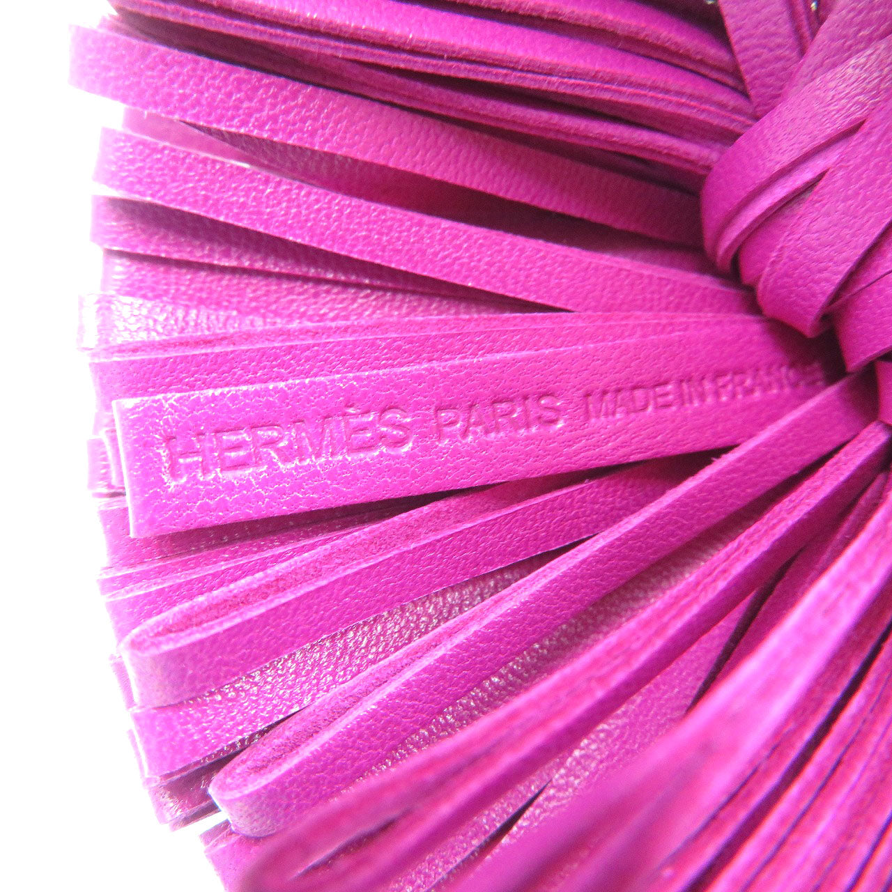 HERMES key ring Swift Rose purple Carmen unisex(Unisex)